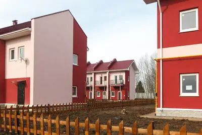 Здесь запроектированы секции жилой площадью 30 кв. м