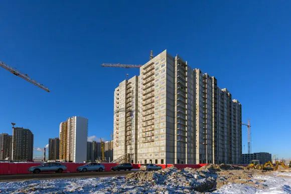 Пока на месте «Новой Охты» - масштабная стройплощадка