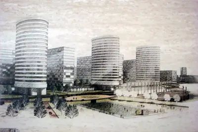 Высотки, запланированные к строительству в южной части намыва