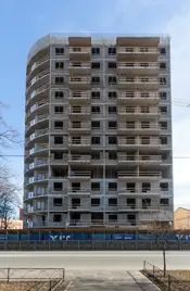 Монолитный каркас дома полностью готов Монолитный каркас дома полностью готов