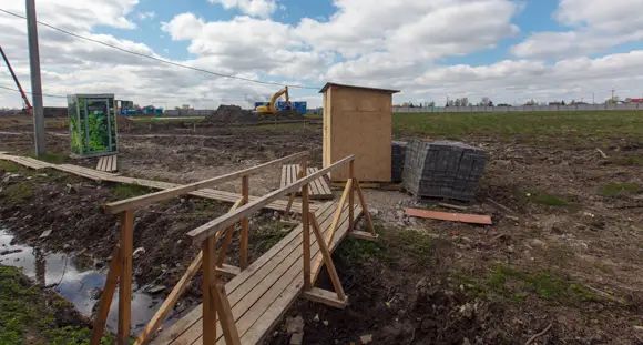 Объект начали возводить недавно, но стоимость жилья в Inkeri значительно выше, чем в других осмотренных нами ЖК