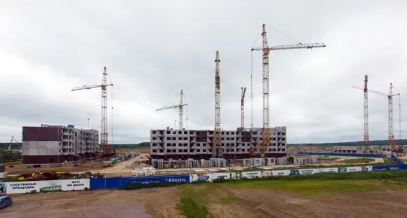 Идет строительство первой из пяти очередей
