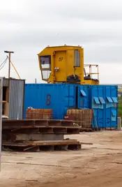 Стройплощадку готовят к устройству свайного поля