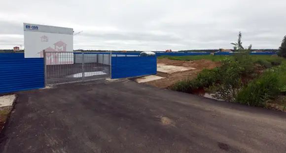 Дорога для стройтехники уже готова