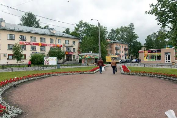 Жилгородок Самстрой у станции метро «Академическая» 