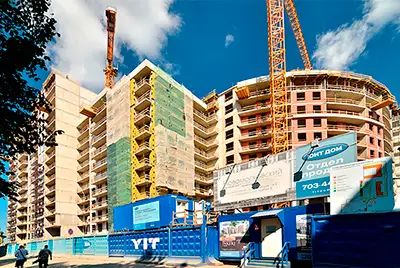 ЖК «Новомосковский»: монолитные работы завершены