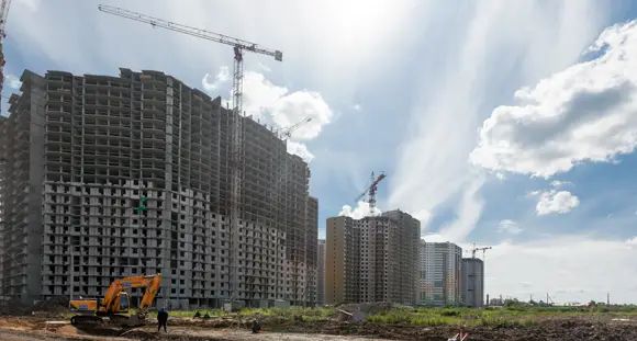 Монолитные работы в ЖК «Шушары» практически закончены