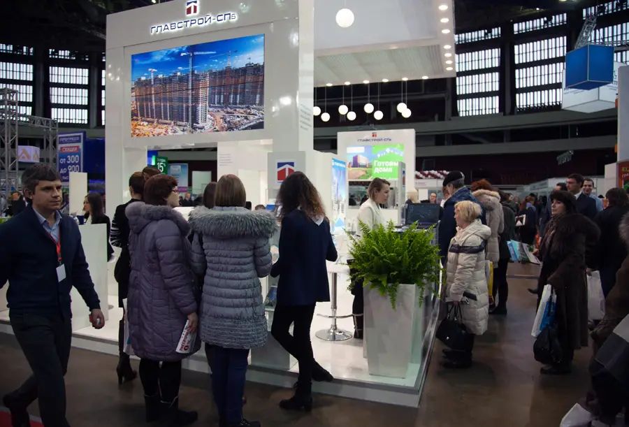 Выставка по рынку жилья «Жилищный проект»: стенды участников