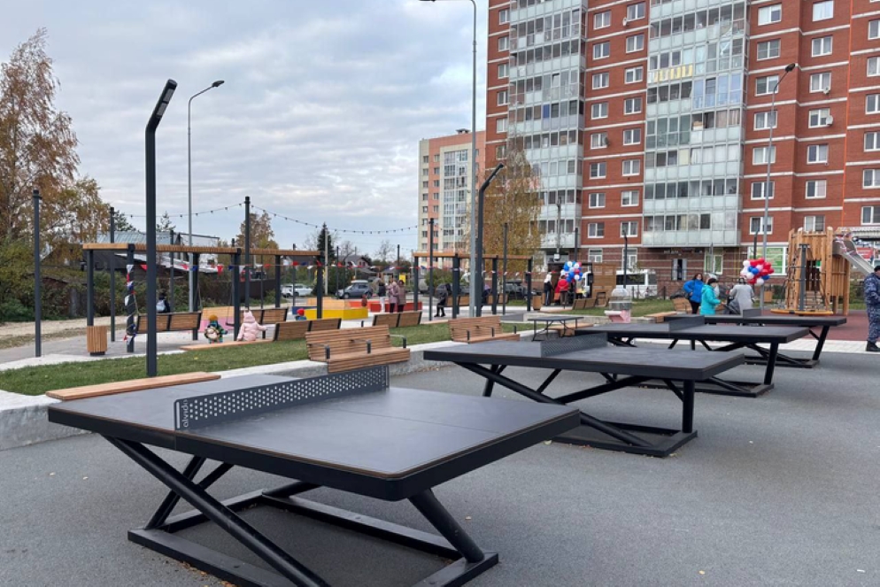В Колтушах создали новое общественное пространство
