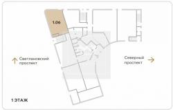 Помещение, Светлановский проспект, 19 за 32 400 тыс.р.