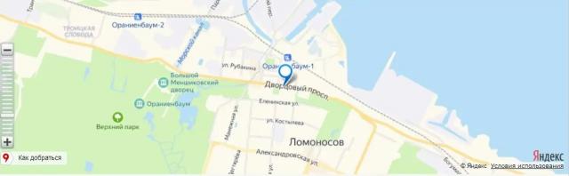 Ломоносов, Дворцовый пр.