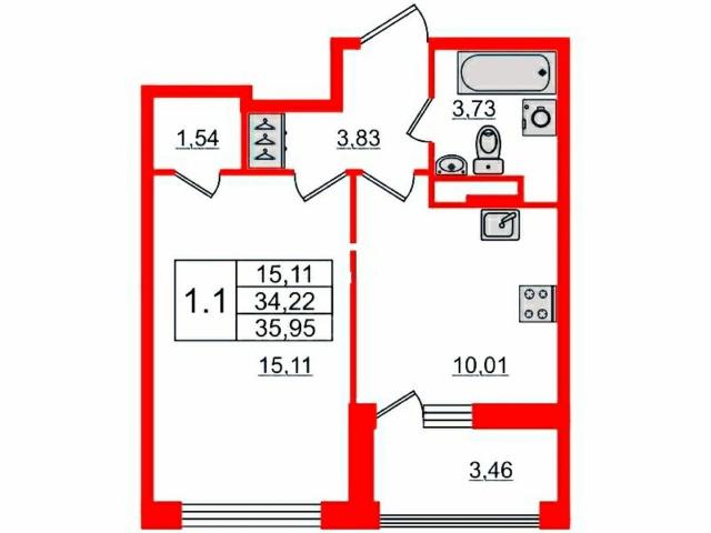 Планировка квартиры 62 кв м в монолитном доме