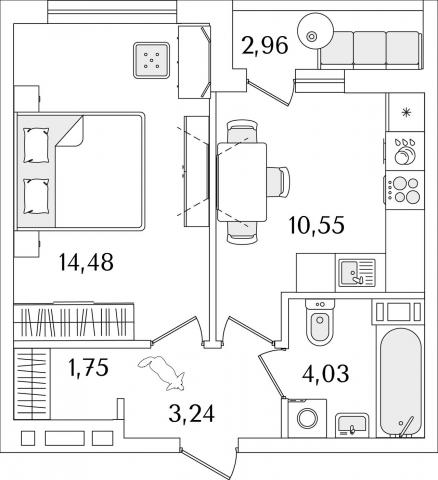 Октябрьская наб., строение 1, 120
