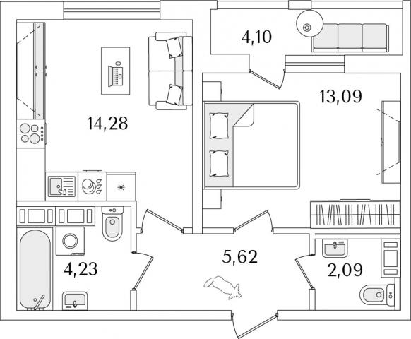 Октябрьская наб., строение 1, 120