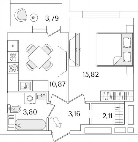 Октябрьская наб., строение 1, 120