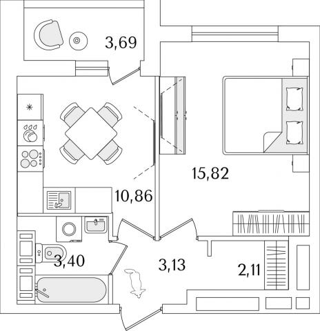 Октябрьская наб., строение 1, 120