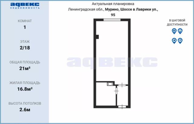 Ленинградская область, Мурино, Шоссе в Лаврики ул., 95