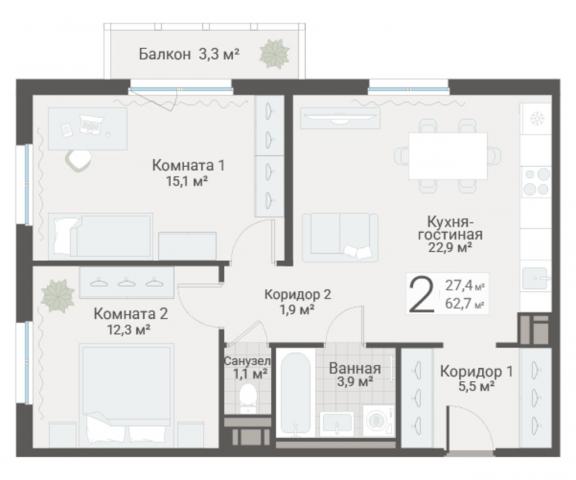 Руднева ул., строение 1, 15