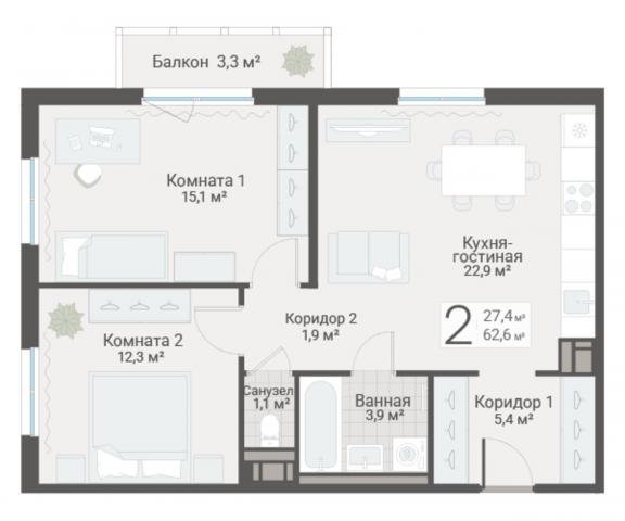 Руднева ул., строение 1, 15