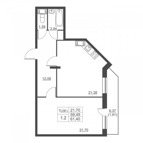 городской поселок имени Свердлова, Западный проезд, 13