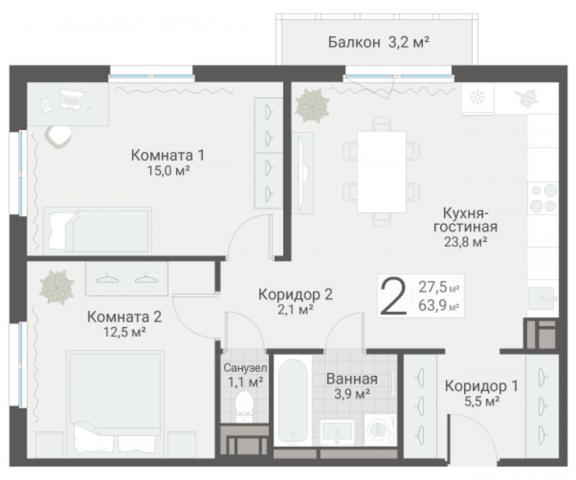 Руднева ул., строение 1, 15