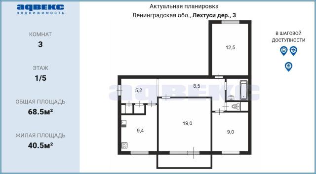 Ленинградская область, Токсово пос., 61-й Военный Городок территория, 3