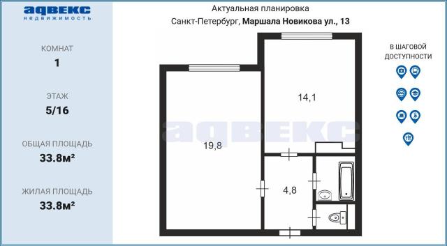 Маршала Новикова ул., 13