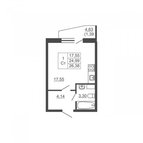 городской поселок имени Свердлова, Западный проезд, 10к2