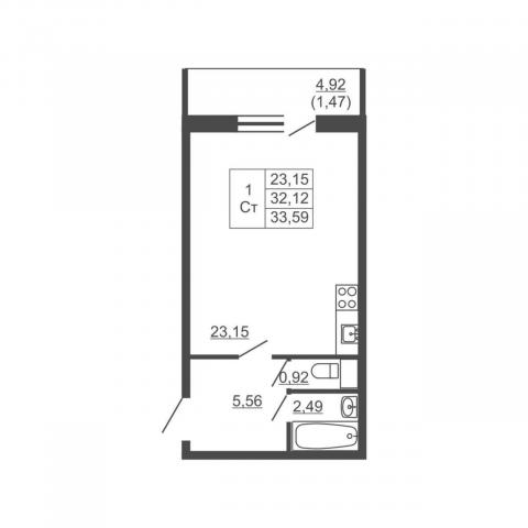 городской поселок имени Свердлова, Западный проезд, 10к2