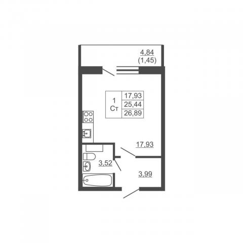 городской поселок имени Свердлова, Западный проезд, 10к2