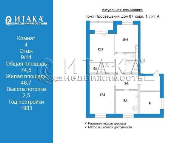 пр-кт. Просвещения, 87к1