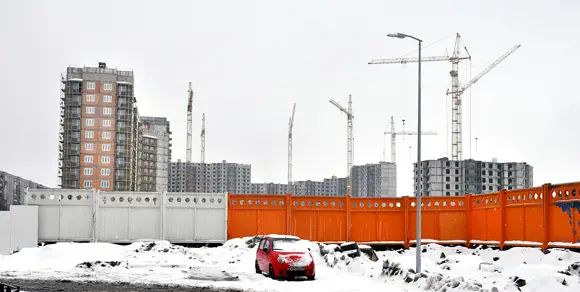 В ЖК «Аврора-2» фасады выполнены по бесшовной технологии