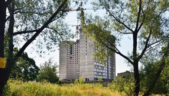 На этом месте вскоре начнут строить вторую очередь ЖК «Невская звезда»