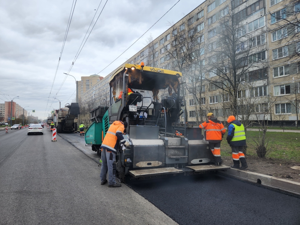 В Петербурге по нацпроекту отремонтируют проспект Медиков и Будапештскую улицу